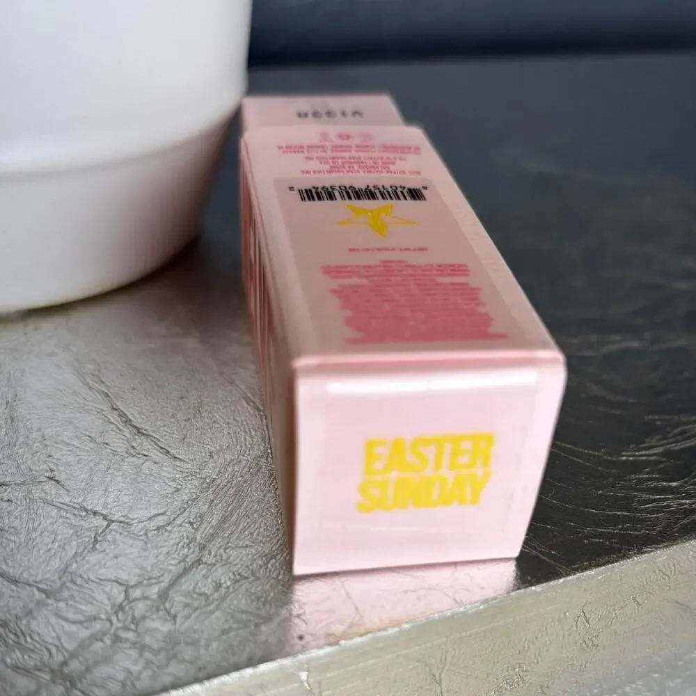 Jeffree Star Velvet Trap Easter Sunday Yellow Matte Lipstick New In Box